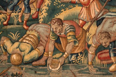 Berättelsen om Gideon, sent 1500-tal (silke och ull) av Maerten van Heemskerck