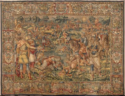 Berättelsen om Gideon, sent 1500-tal (silke och ull) av Maerten van Heemskerck
