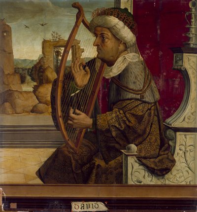 kung David, ca. 1525 av Maestro de Becerril
