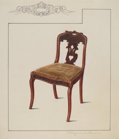 Stol, c. 1936. av Magnus S. Fossum