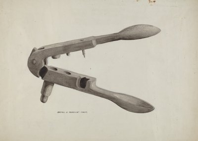 Kulform, ca. 1937. av Majel G. Claflin