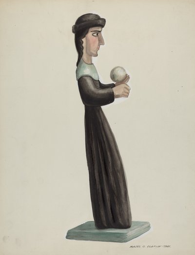 Ristade och målade Santo - Santa Rita, 19351942. av Majel G. Claflin
