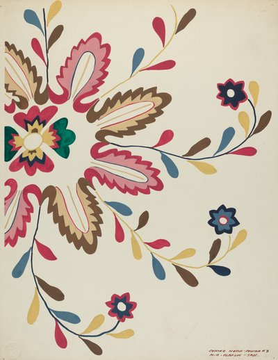 Quiltplatta av Majel G. Claflin