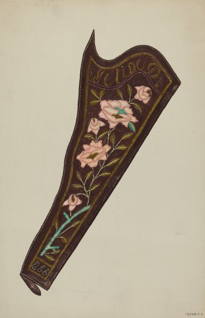 Gun Holster, 19351942. av Majel G. Claflin
