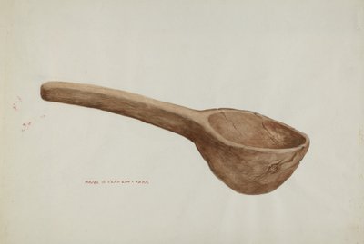 Träslev, ca. 1937. av Majel G. Claflin