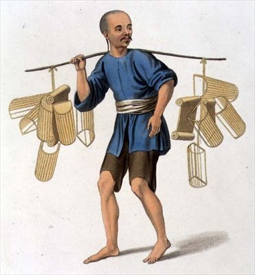 Ein Kissenverkäufer, Tafel 33 aus 