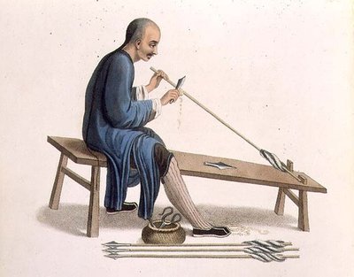 Ein Pfeilmacher, Tafel 15 aus 