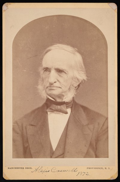 Porträtt av Alexis Caswell 1799-1877, 1872. av Manchester Bros