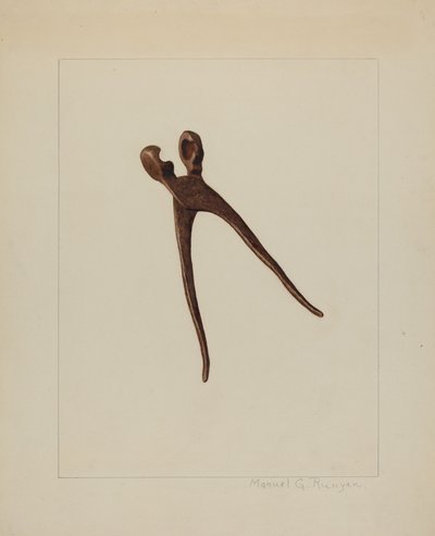 Kulform, ca. 1938. av Manuel G. Runyan