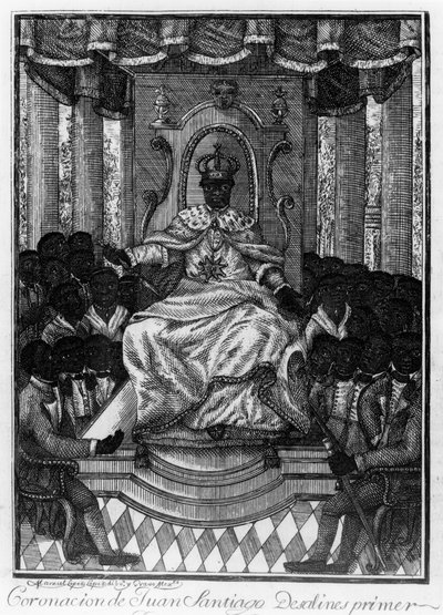 Jean-Jacques Dessalines, kejsare av Haiti, 1806 av Manuel Lopez