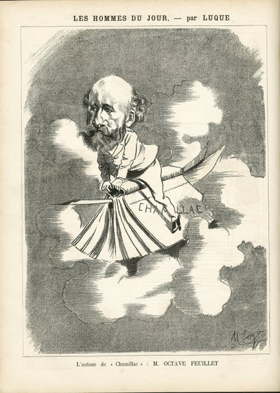 Illustration av Manuel Luque (1854-1919) i La Caricature (1880) av Manuel Luque