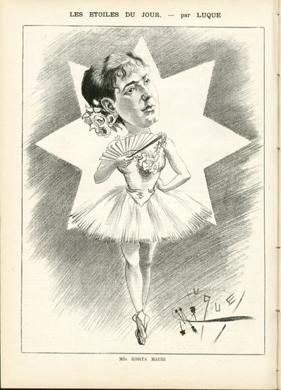 Illustration av Manuel Luque (1854-1919) i La Caricature (1880) av Manuel Luque