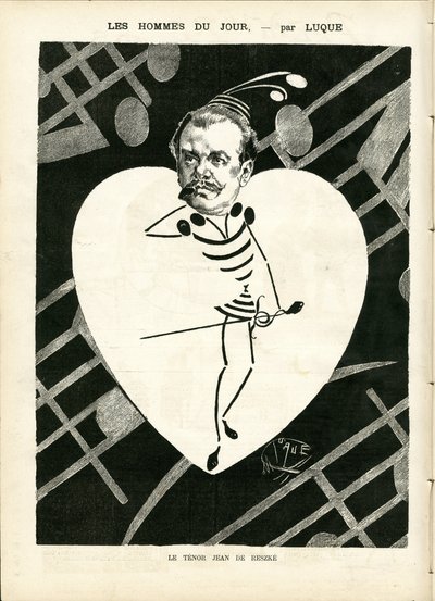 Illustration av Manuel Luque (1854-1919) i La Caricature (1880) av Manuel Luque