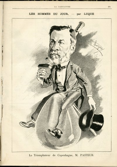 Illustration av Manuel Luque (1854-1919) i La Caricature (1880) av Manuel Luque