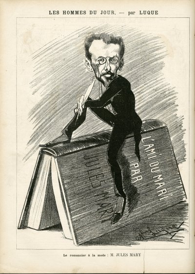 Illustration av Manuel Luque (1854-1919) i La Caricature (1880) av Manuel Luque
