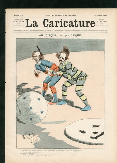 The Cartoon (1880) av Manuel Luque