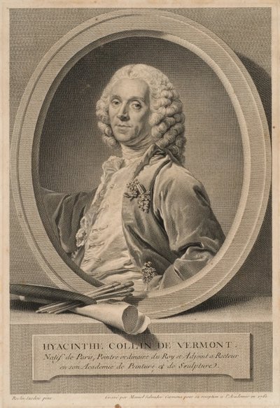 Hyacinthe Collin de Vermont, 1693-1761, målare och akademiledamot av Manuel Salvador Carmona
