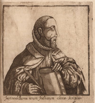 Porträtt av João de Barros 1496-1570, 1624. av Manuel Severim de Faria