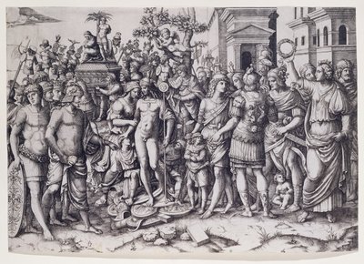 A Triumph (gravyr) av Marcantonio Raimondi