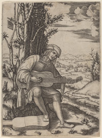 Giovanni Filoteo Achilini av Marcantonio Raimondi