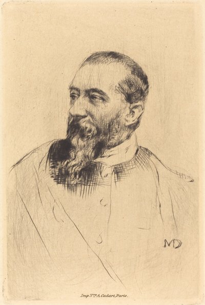 Alphonse Karr av Marcellin Gilbert Desboutin