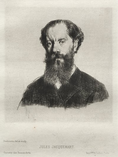 Jules Jacquemart, 1876. av Marcellin Gilbert Desboutin