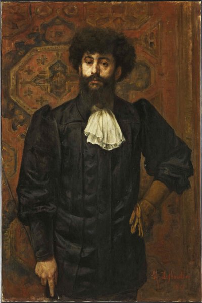 Sar Josephin Peladan 1858-1918, 1891. av Marcellin Gilbert Desboutin