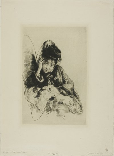 Ms. Desboutin av Marcellin Gilbert Desboutin