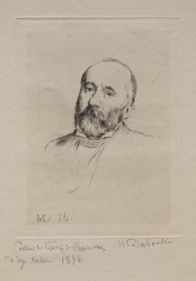 Puvis de Chavannes av Marcellin Gilbert Desboutin
