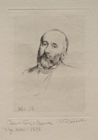 Puvis de Chavannes, 1876. av Marcellin Gilbert Desboutin
