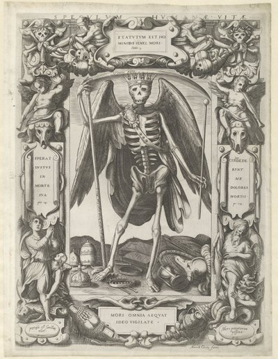 Människolivets spegel Speculum Humanae Vitae (titel på objekt) av Marcello Clodio