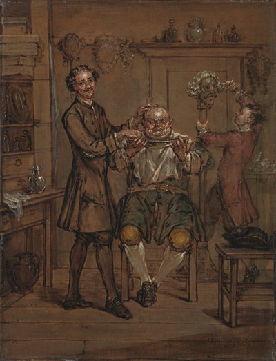 Frisören av Marcellus Laroon the Younger