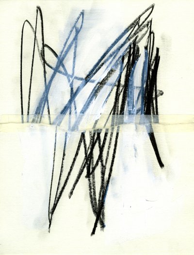 Due, 2018 (collage) av Marco Campedelli