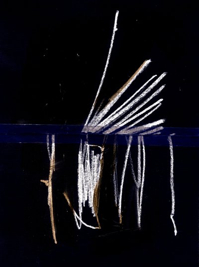 Due, 2018 (collage) av Marco Campedelli