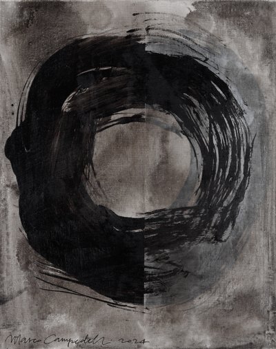 Tao, 2024 (akryl på duk) av Marco Campedelli
