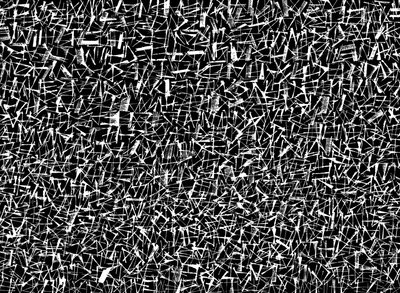 Texture, 2017 (tusch på ingres-papper) av Marco Campedelli