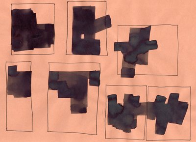 Utan titel, 2014 (grafit och bläck på papper) av Marco Campedelli