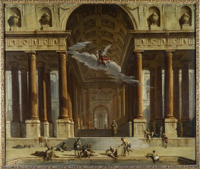The Pool of Siloam, ca 1711-16 (olja på duk) av Marco Ricci