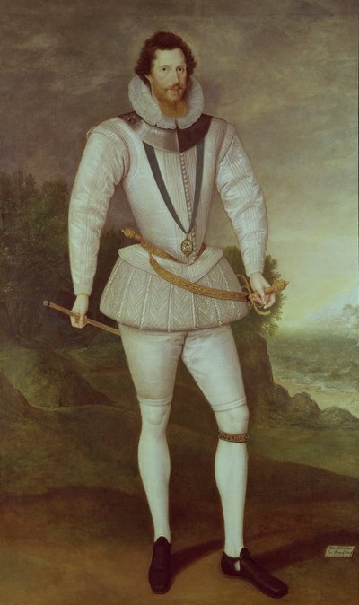 Robert Devereux, 2nd Earl of Essex, ca. 1596 av Marcus Garret Gheeraerts the Younger