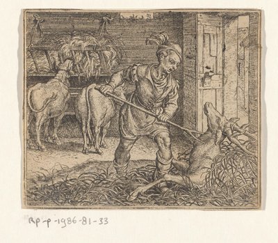 Fabel om rådjuren i oxstallet av Marcus Gheeraerts (I)