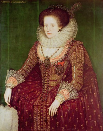 Margaret Hay, grevinna av Dunfermline av Marcus Gheeraerts