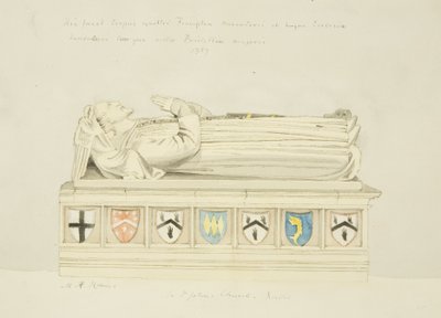 Effigy on Tomb of Walter Frampton i St John