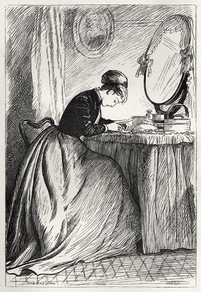 Anthony Trollopes roman "Han visste att han hade rätt" av Marcus Stone