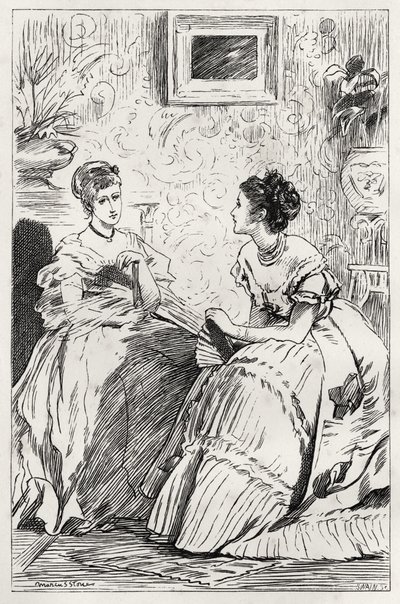 Anthony Trollopes roman "Han visste att han hade rätt" av Marcus Stone