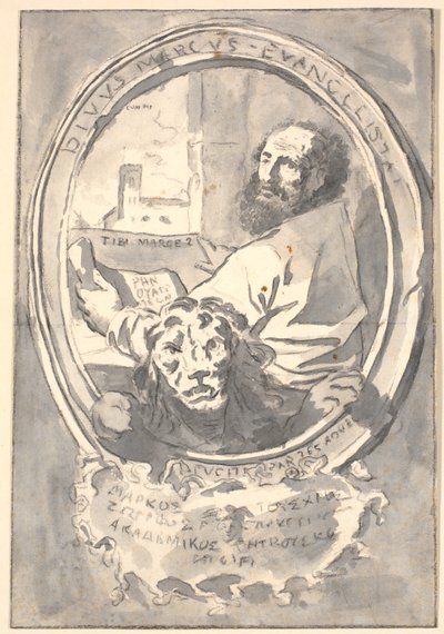 Evangelister Mark av Marcus Tuscher