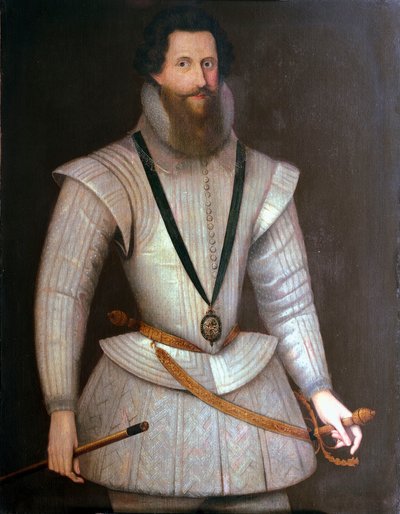 Robert Devereux, 2:e earlen av Essex (1567-1601) av Marcus the Younger Gheeraerts
