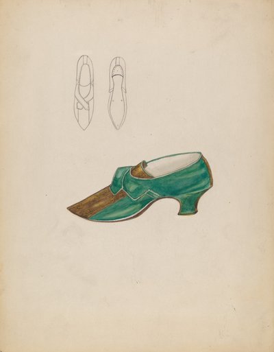 Tofflor, c. 1936. av Margaret Concha