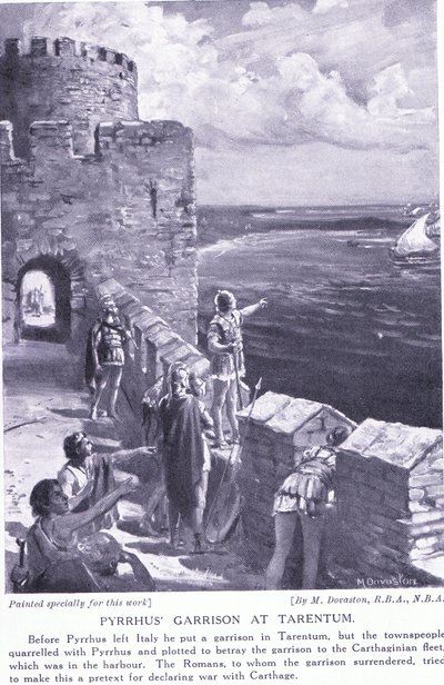 Pyrrhus garnison vid Tarentum av Margaret Dovaston