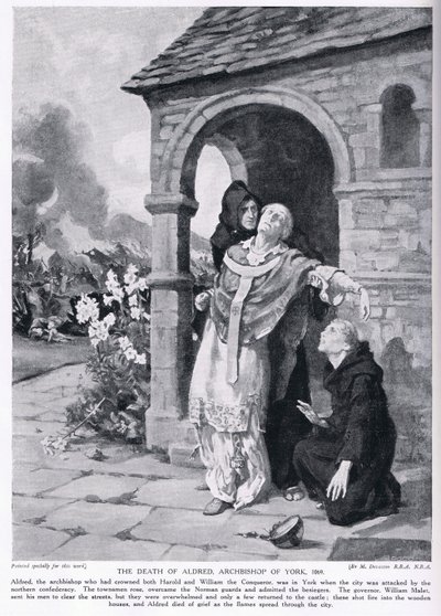 Aldreds, ärkebiskop av York, död AD1069 av Margaret Dovaston