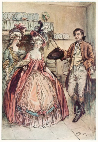 The Vicar of Wakefield av Oliver Goldsmith (färglitografi) av Margaret Jameson